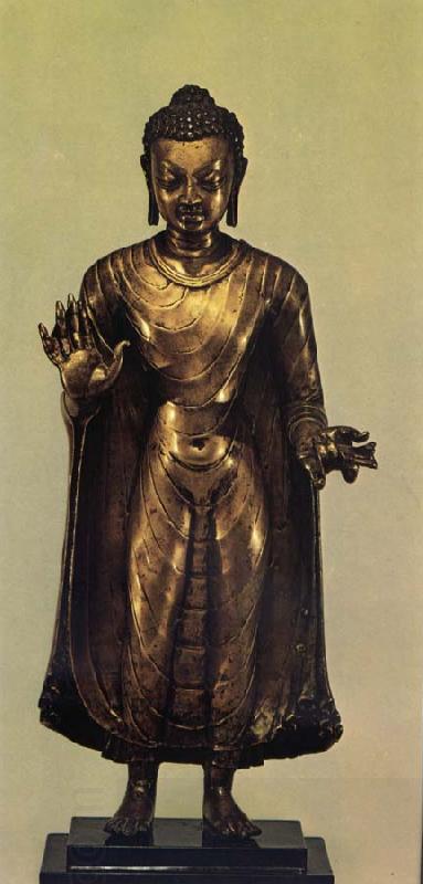 unknow artist Standing Buddha